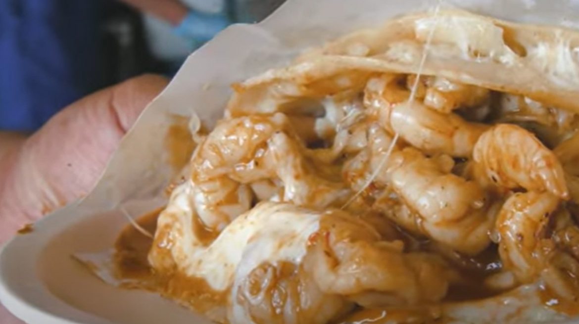 Tacos mazateño de mariscos