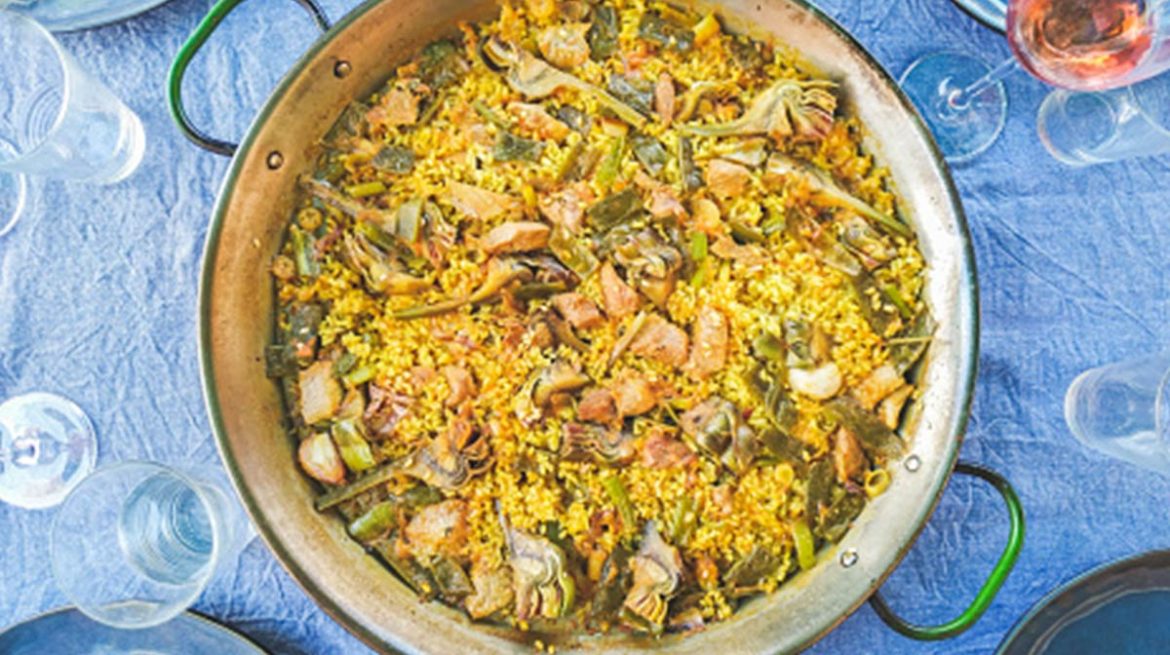 Paella pobre