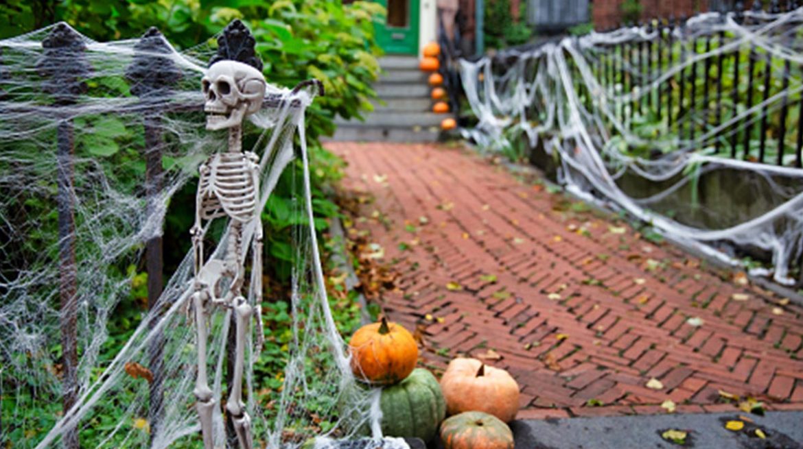 Telarañas de Halloween