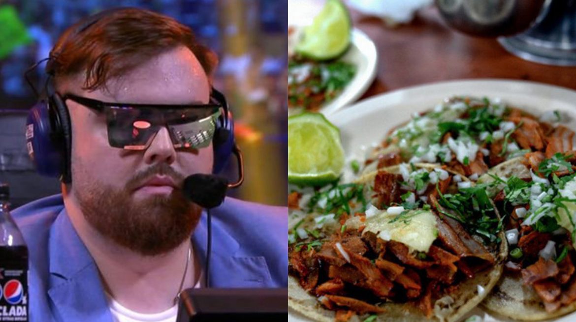 Yputuber se enchila con tacos