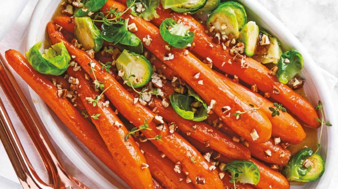 Coles de Bruselas rostizadas