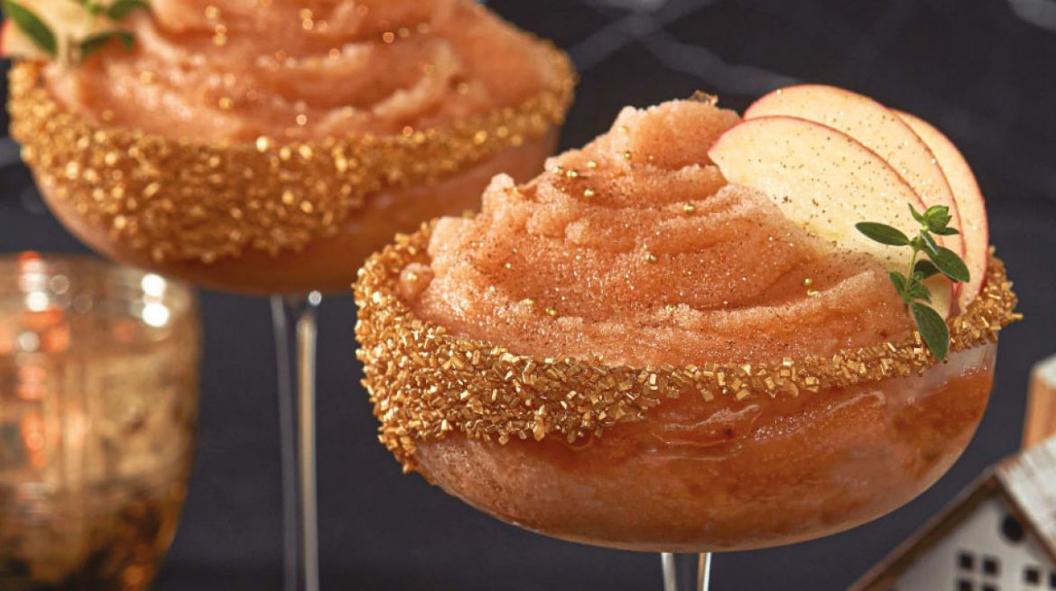 Margarita de manzana y canela