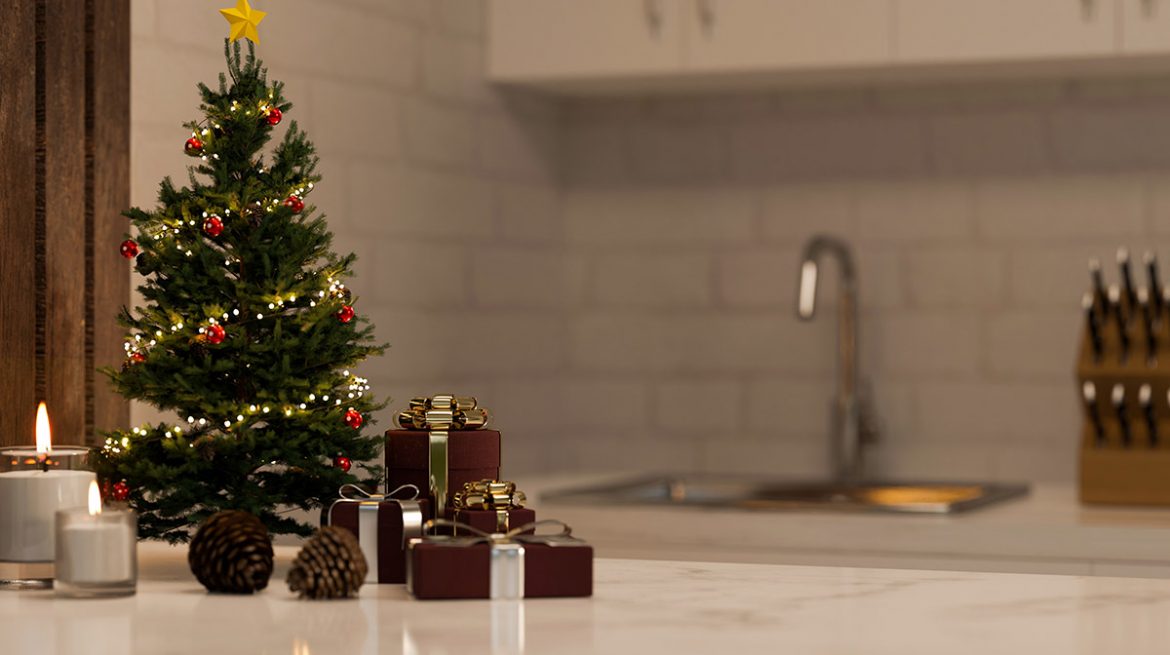 Árbol de navidad natural