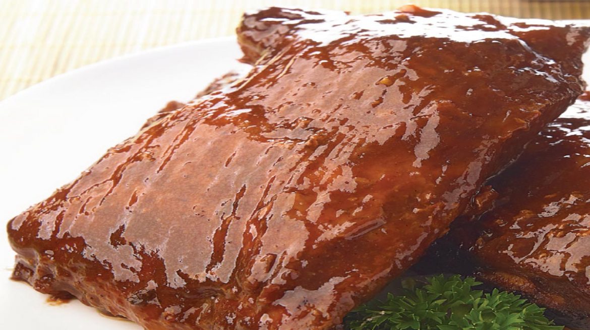 Costillitas de cerdo agridulces