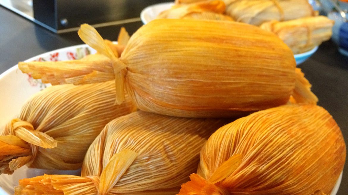 Tamales canarios